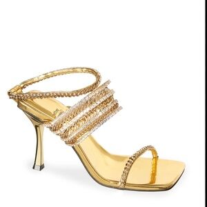 Jeffery Campbell white heels size 7.5